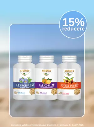 Promotie cu reducere de 15% la Ayurmed