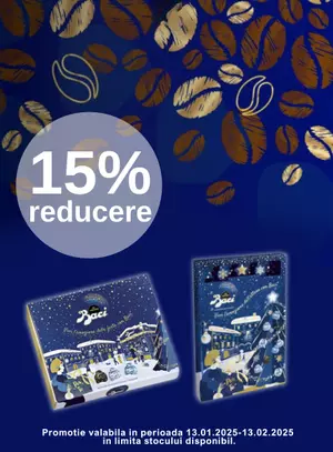 Promotie cu reducere de 15% la Baci