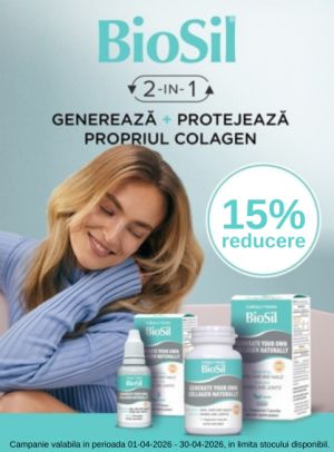 Promotie cu reducere de 15% la Biosil