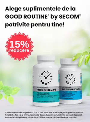Promotie cu reducere de 15% la Good Routine