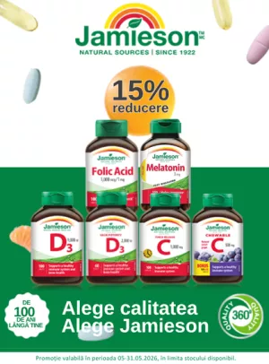 Promotie cu reducere de 15% la Jamieson