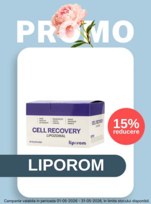 Promotie cu reducere de 15% la Liporom