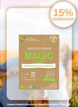 Promotie cu reducere de 15% la Magic Clean