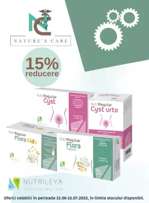 Promotie cu reducere de 15% la Nutrileya