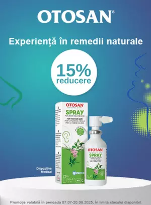 Promotie cu reducere de 15% la Otosan