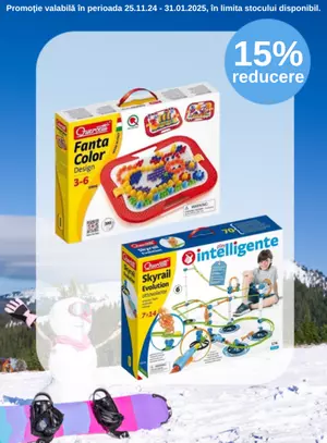 Promotie cu reducere de 15% la Quercetti