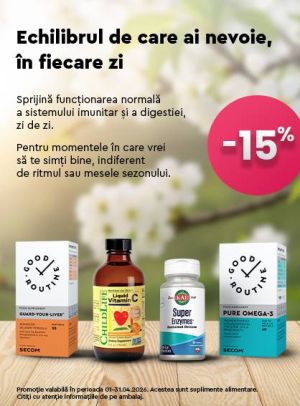 Promotie cu reducere de 15% la Secom