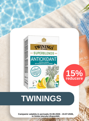 Promotie cu reducere de 15% la Twinings