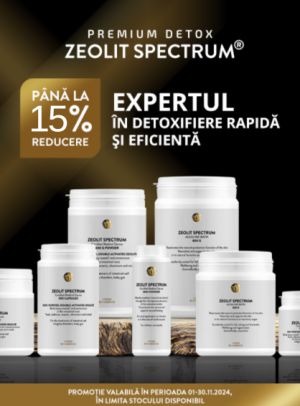 Promotie cu reducere de 15% la Zeolit