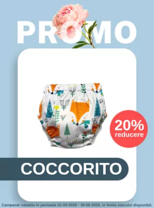 Promotie cu reducere de 20% la Coccorito