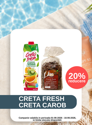 Promotie cu reducere de 20% la Creta Fresh si Creta Carob
