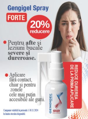 Promotie cu reducere de 20% la Gengigel