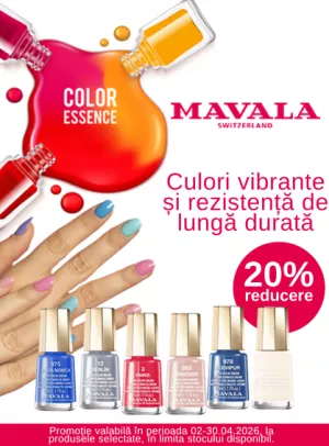 Promotie cu reducere de 20% la Mavala