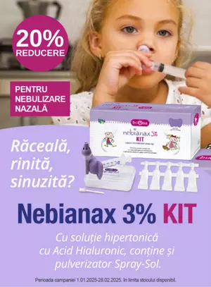 Promotie cu reducere de 20% la Nebianax