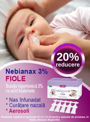 Promotie cu reducere de 20% la Nebianax