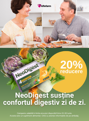 Promotie cu reducere de 20% la Neodigest