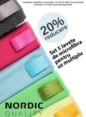 Promotie cu reducere de 20% la Nordic Quality