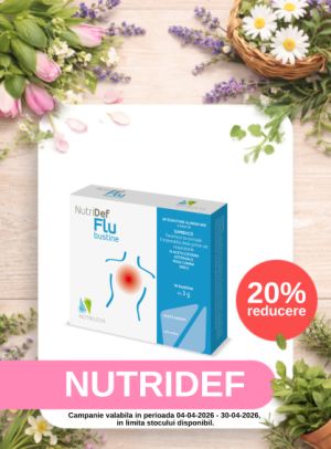 Promotie cu reducere de 20% la Nutridef