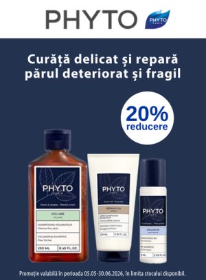 Promotie cu reducere de 20% la Phyto