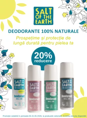 Promotie cu reducere de 20% la Salt of the Earth