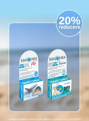 Promotie cu reducere de 20% la Sanohra