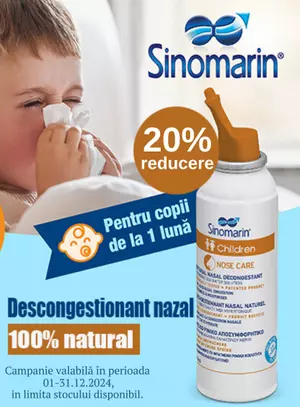 Promotie cu reducere de 20% la Sinomarin