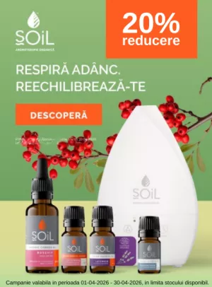 Promotie cu reducere de 20% la Soil