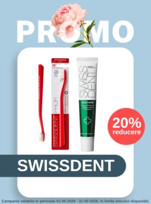 Promotie cu reducere de 20% la Swissdent