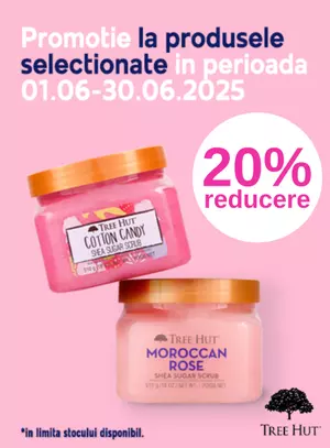 Promotie cu reducere de 20% la Tree Hut