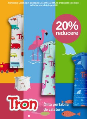 Promotie cu reducere de 20% la Tron