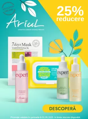 Promotie cu reducere de 25% la Ariul
