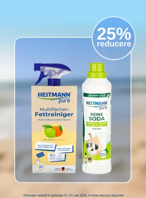 Promotie cu reducere de 25% la Heitmann