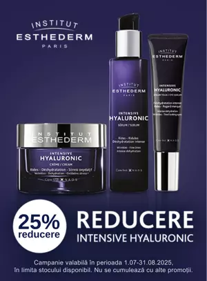 Promotie cu reducere de 25% la Institut Esthederm