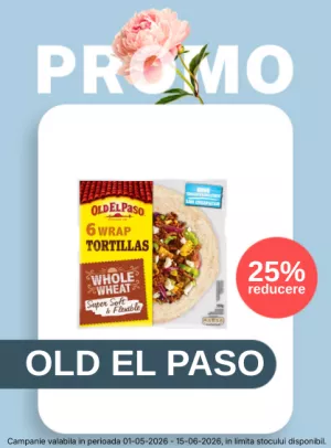 Promotie cu reducere de 25% la Old el paso