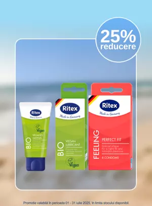 Promotie cu reducere de 25% la Ritex