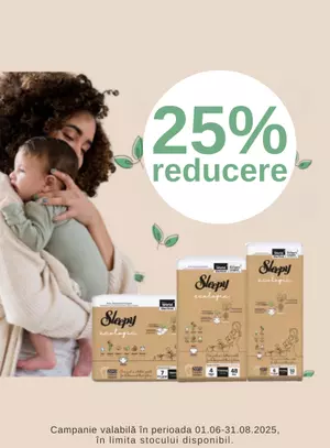 Promotie cu reducere de 25% la Sleepy
