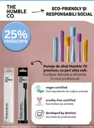 Promotie cu reducere de 25% la The Humble Co