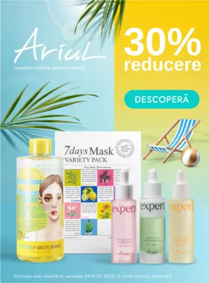 Promotie cu reducere de 30% la Ariul