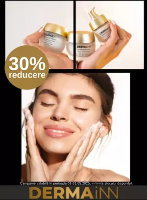 Promotie cu reducere de 30% la Dermainn