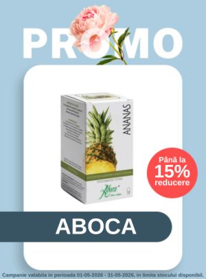 Promotie cu reducere de pana la 15% la Aboca