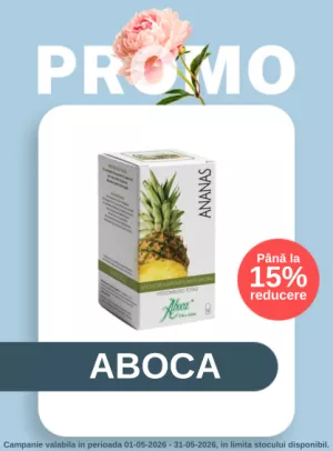 Promotie cu reducere de pana la 15% la Aboca