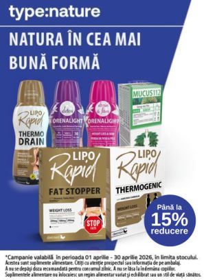 Promotie cu reducere de pana la 15% la Dietmed si Naturmil