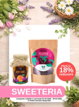 Promotie cu reducere de pana la 18% la Sweeteria