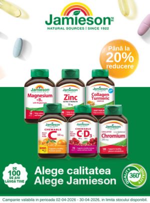 Promotie cu reducere de pana la 20% la Jamieson