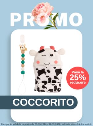 Promotie cu reducere de pana la 25% la Coccorito