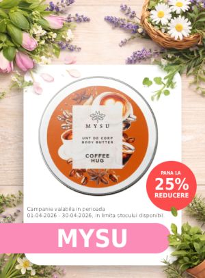 Promotie cu reducere de pana la 25% la Mysu