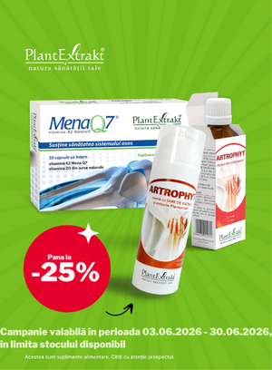 Promotie cu reducere de pana la 25% la PlantExtrakt