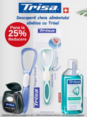 Promotie cu reducere de pana la 25% la Trisa