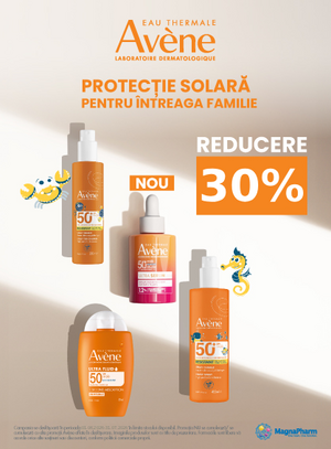 Promotie cu reducere de pana la 30% la Avene