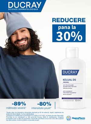 Promotie cu reducere de pana la 30% la Ducray